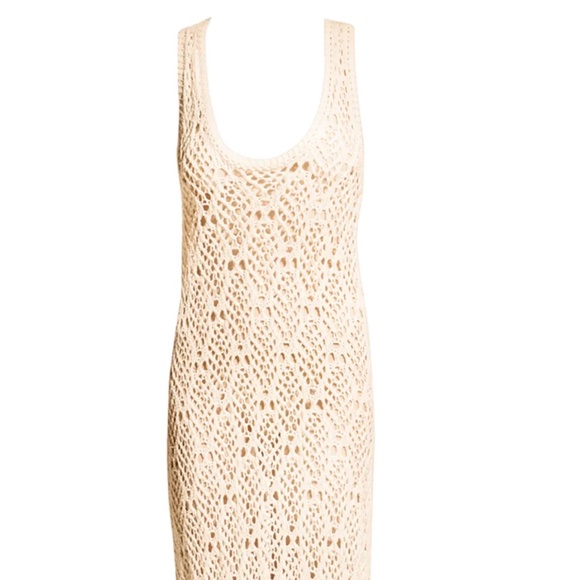 NWT $450 A.L.C. Nicky Crochet Maxi Dress in Ivory - sizes XS and Small! - Picture 5 of 10
